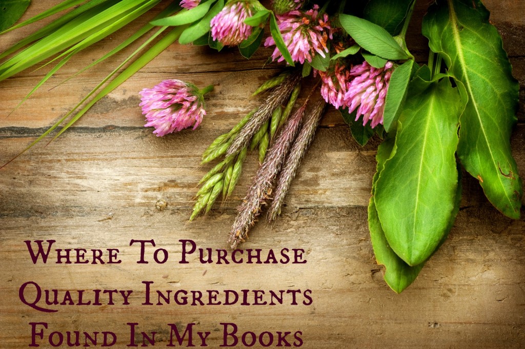 Where To Purchase Quality Ingredients Found In My Books: HybridRastaMama