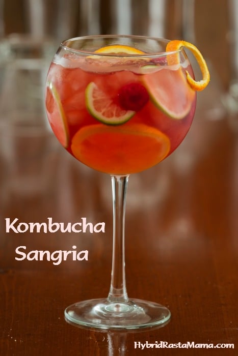Kombucha Sangria - Kombucha Cocktails