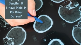 Health issues from mold exposure - image of slices of brain