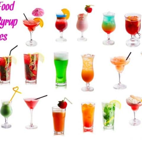 Love cocktails & mocktails but want to cut out the sugar found in the syrups? Try these 5 real food healthy versions of your favorite simple syrup recipes from HybridRastaMama.com.
