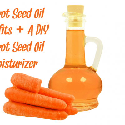 Carrot Seed Oil Benefits + A DIY Carrot Seed Oil Moisturizer