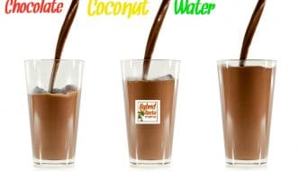 A simple and delicious recipe for chocolate coconut water. Makes a great dehydration aid as well. Why pay more at the store when it is easy to make at home? From HybridRastaMama.com