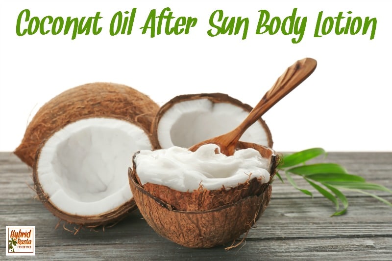 Coconut Oil After Sun Lotion