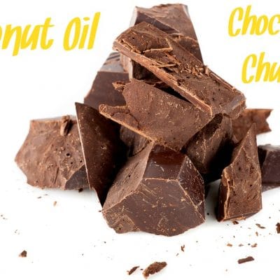 Coconut Oil Chocolate Chunks