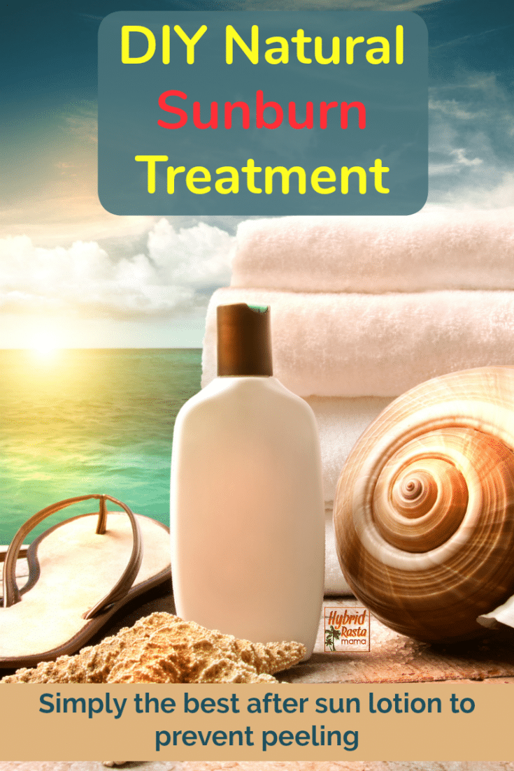 Coconut Oil After Sun Lotion Hybrid Rasta Mama