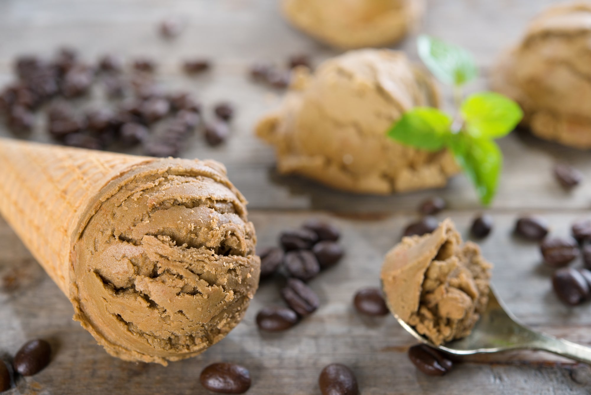 Easy Low Carb Coffee Ice Cream Hybrid Rasta Mama