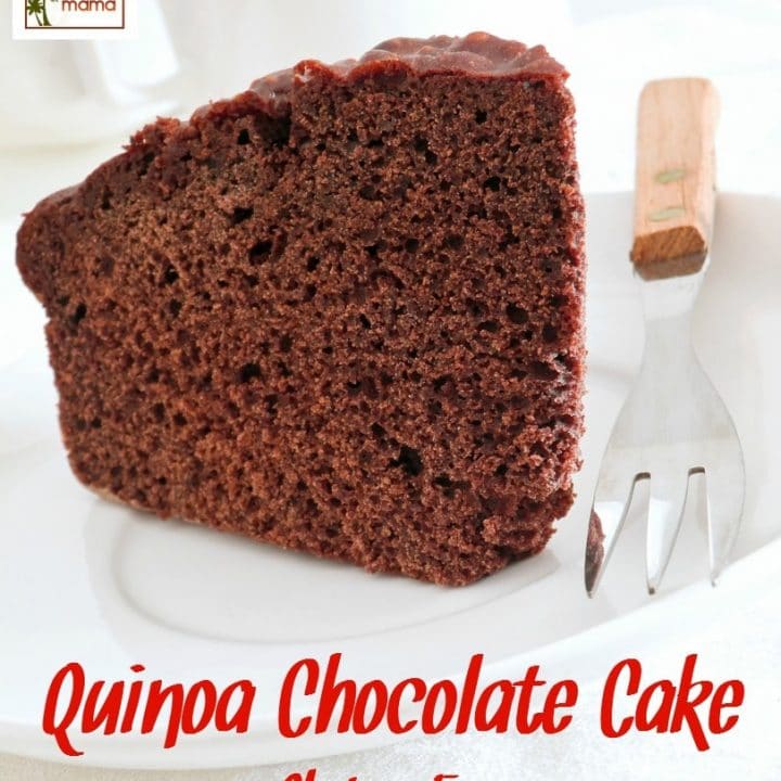Who doesn't love a rich, chocolatey treat? As far as deserts go, this quinoa chocolate cake is one of the healthiest ones I make. Delicious & nutritious from HybridRastaMama.com.
