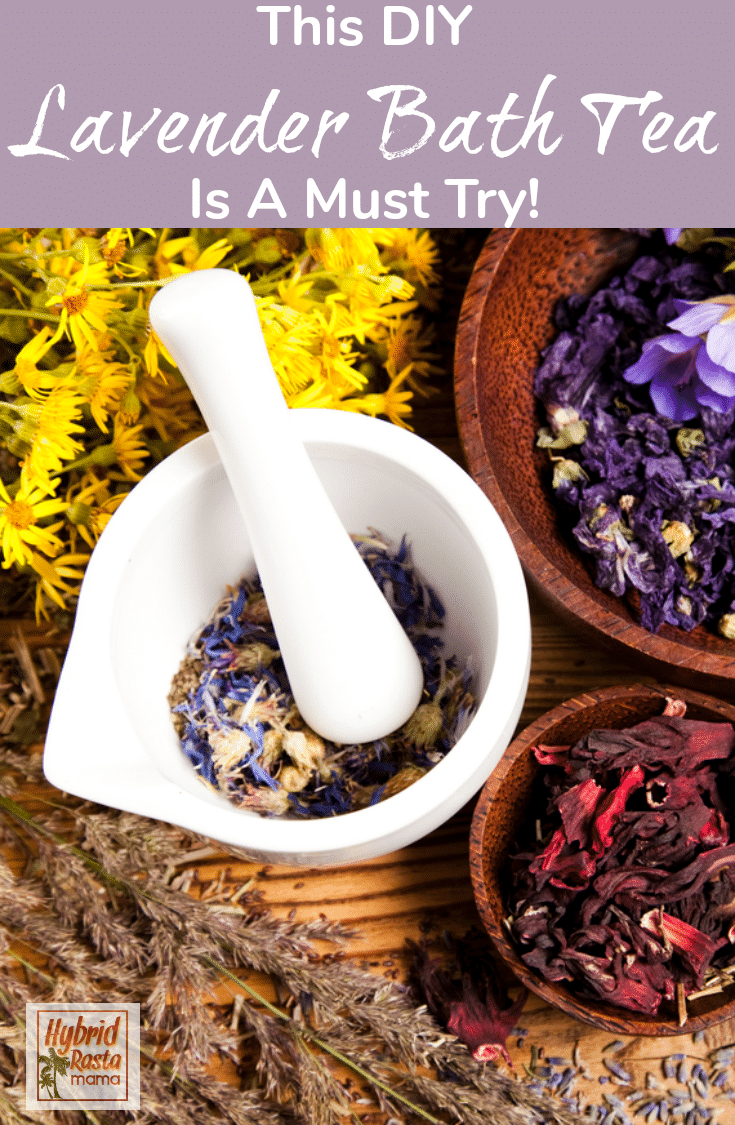 DIY Lavender Bath Salts, Lavender Bath Tea and Lavender Body Butter